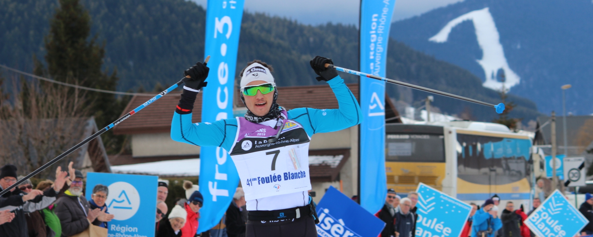 GERARD AGNELET FACILE VAINQUEUR A AUTRANS