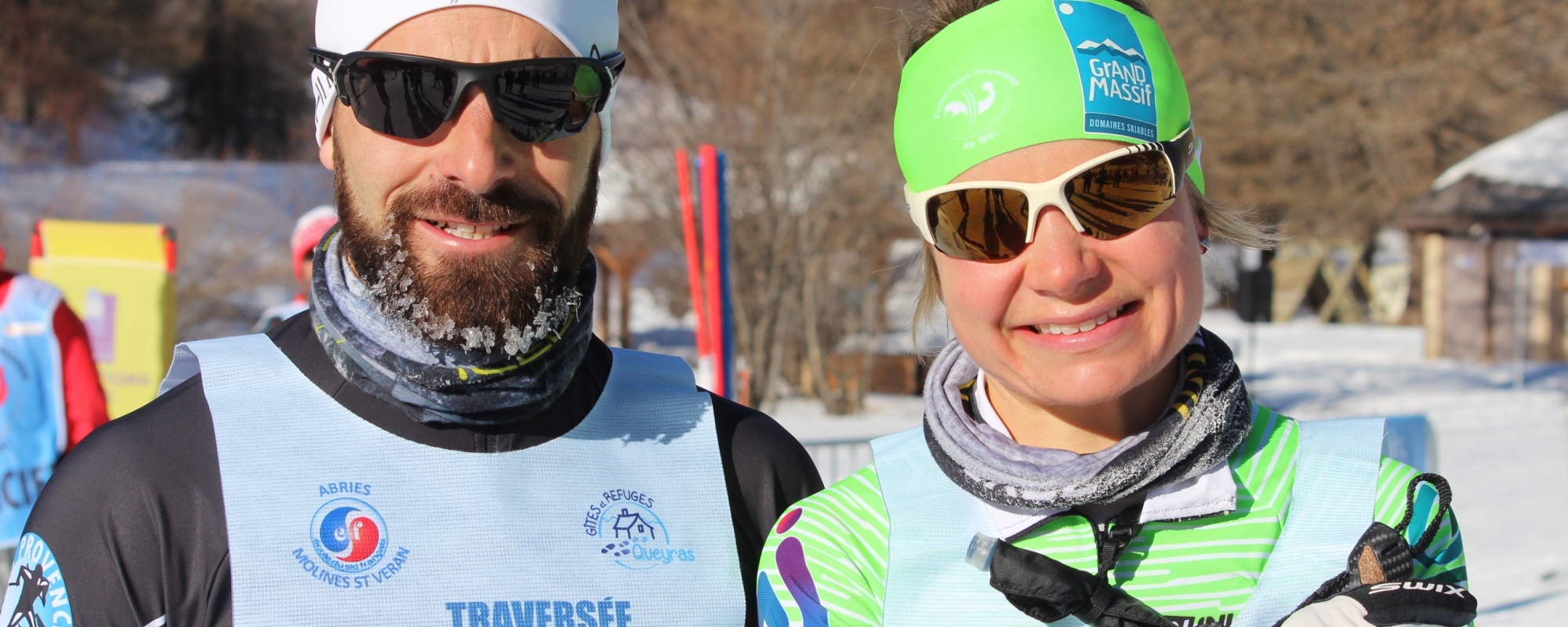ALICIA CHORON ET PAUL GOALABRE LES PLUS RAPIDES A CEILLAC